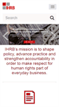 Mobile Screenshot of ihrb.org